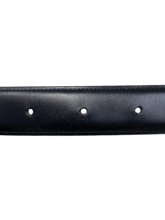 Cartier Belt Trinity Leather Black Gold Silver main image 7